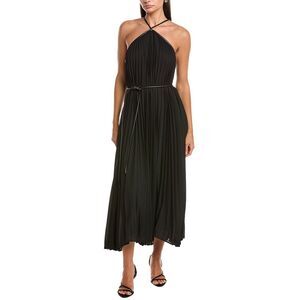 Proenza Schouler White Label Womens Celeste Midi Dress, Black